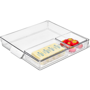 OXO Good Grips 3-Piece Clear Fridge Storage Organization Set