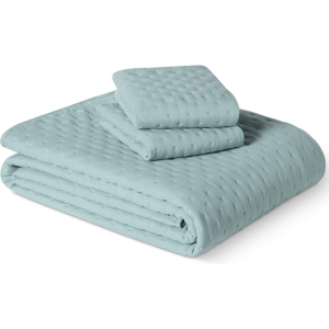 Amazon Basics 3-Piece Microfiber Quilt Set