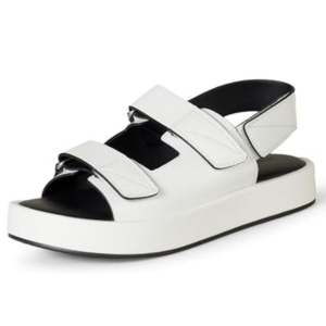 Amazon Essentials Women's Adjustable Triple Strap Flat Sandals