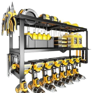 Wall Mount 3-Tier Power Tool Organizer