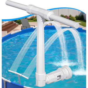 Adjustable Dual Spray Waterfall  Pool Fountain