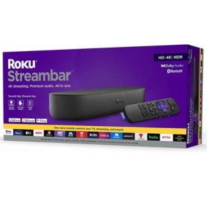 Roku Streambar 4K Streaming Player & Soundbar
