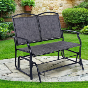 2-Person Patio Glider Bench