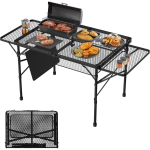 Metal 3' Folding Camping Table