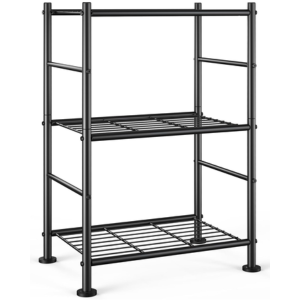 3-Tier Metal Shelving Unit