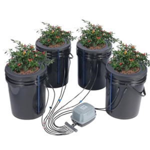 Vevor 5Gal 4-Buckets Hydroponics System