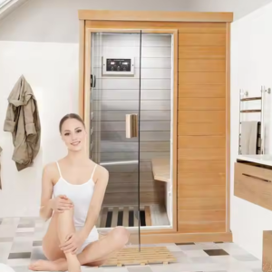 Wood 2-Person Infrared Sauna
