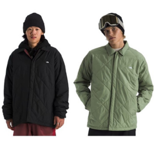 The North Face Men's Afterburner Insulated Reversible Flannel Jacket