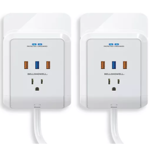 Bell & Howell 2-Pack Surge Protectors