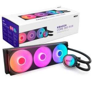 NZXT Kraken Core 360 RGB AIO CPU Liquid Cooler
