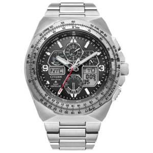 Citizen Air Chronograph Calendar 46mm Eco-Drive Men's Watch