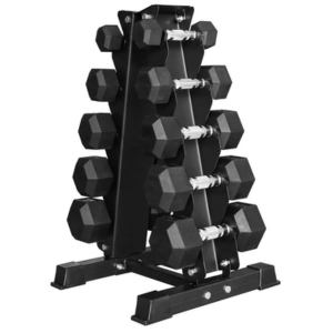 BalanceFrom 150Lb Dumbbell Set w/Rack