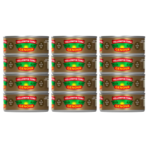 12-Pack Genova 5oz. Premium Yellowfin Tuna in Olive Oil