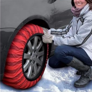 2-Pack Tire Traction Snow Socks
