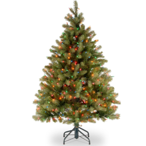 Pre-Lit Artificial 4.5' Christmas Tree