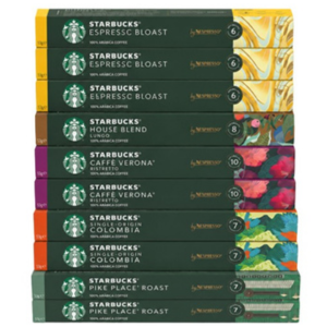 Starbucks by Nespresso 100-Count Espresso Capsules