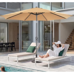Gianna 9' Tilt & Crank Patio Umbrella