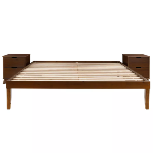 King Platform Bed w/Nightstands