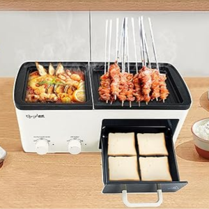 Electric 4-in-1 Breakfast Maker Station