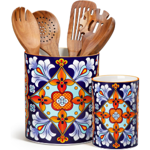 Vancasso 2-Pack Porcelain Utensil Holder Set