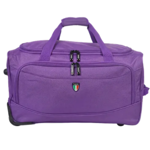Tucci Italy Amico Rolling Duffel Bag