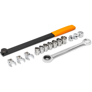 Gearwrench 15-Piece Ratcheting Serpentine Belt Tool Set