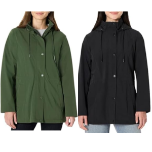 Amazon Essentials Women's Hooded Rain Jacket