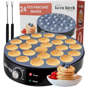 24-Piece Nonstick Mini Pancake Maker