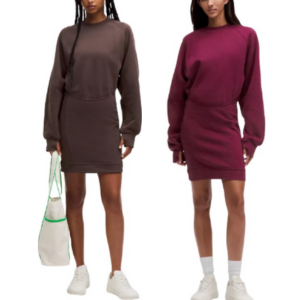 Lululemon Scuba Long-Sleeve Dress