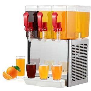 3-Tank 30L Commercial Juice Dispenser