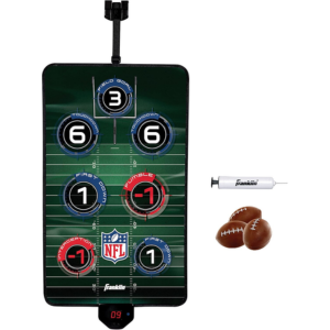 Franklin Sports NFL Electronic Football Toss Game w/3 Footballs