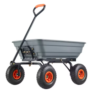 Steel 600lb. Garden Dump Cart