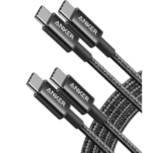5-Pack Anker 6' 60W USB-C to USB-C Charging Cable