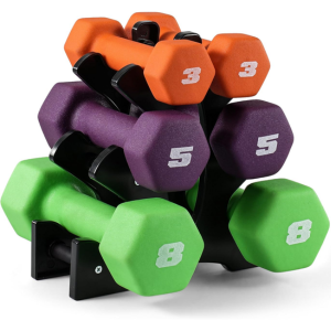 CAP Barbell 32lb Neoprene Dumbbell Set