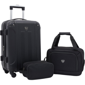 Travelers Club 3-Piece Hardside Spinner Luggage Set