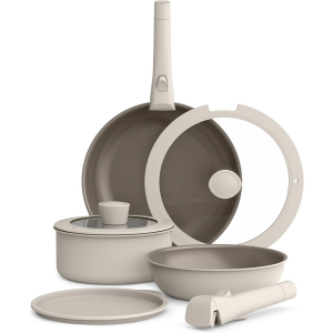 Bella 8-Piece Removable Handle Cookware Set
