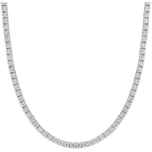 Voss+Agin 12.5ct Sapphire Tennis Necklace