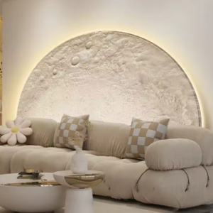 Moon LED Wall Lamp Painting