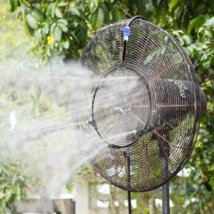Outdoor 16' Misting Fan Kit