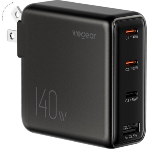 Wegear 4-Port 140W GaN III USB-C Wall Charger