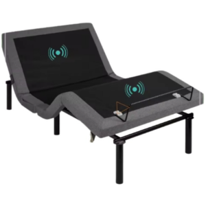 Adjustable Massage LED Queen Bed Frame w/Remote & USB