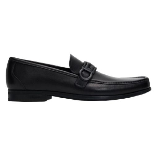 Ferragamo Men's Leather Moccasin Loafers