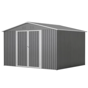 Metal 10' Lockable Storage Shed