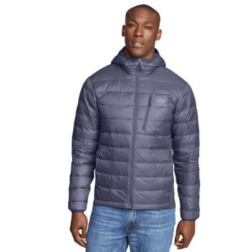 Eddie Bauer Men's Down Puffer Hooded Jacket