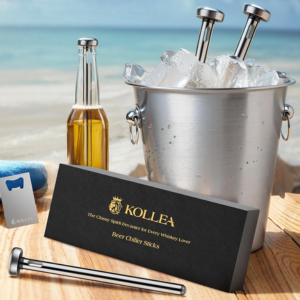 2-Pack Beer Chiller Sticks w/Opener