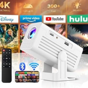 Mini 4K Projector w/App & Remote