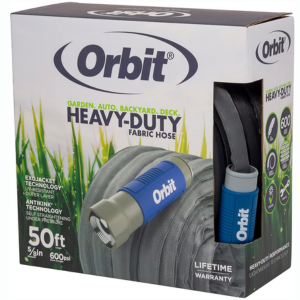 Orbit 50' Heavy Duty Fabric Garden Hose