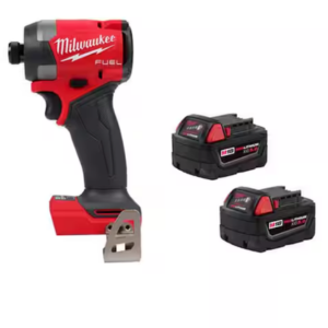 Milwaukee 18V Lithium-Ion Brushless Impact Driver w/5.0 Ah Batteries