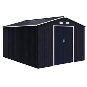 Metal 11' x 9' Lockable Storage Shed