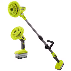 Ryobi ONE+ 18V Cordless Telescoping & Vortex Power Scrubbers